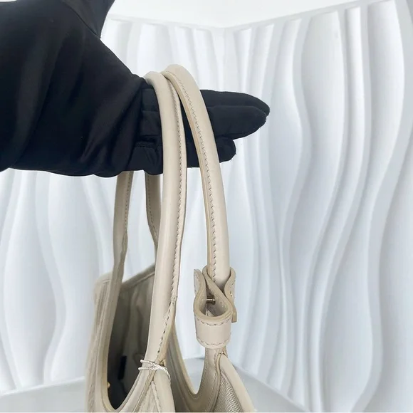 Miu Miu Beige Corduroy Top Handle Tote Bag - Picture 12 of 12